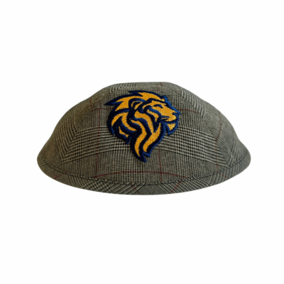 Grey Plaid - Klipped Kippah
