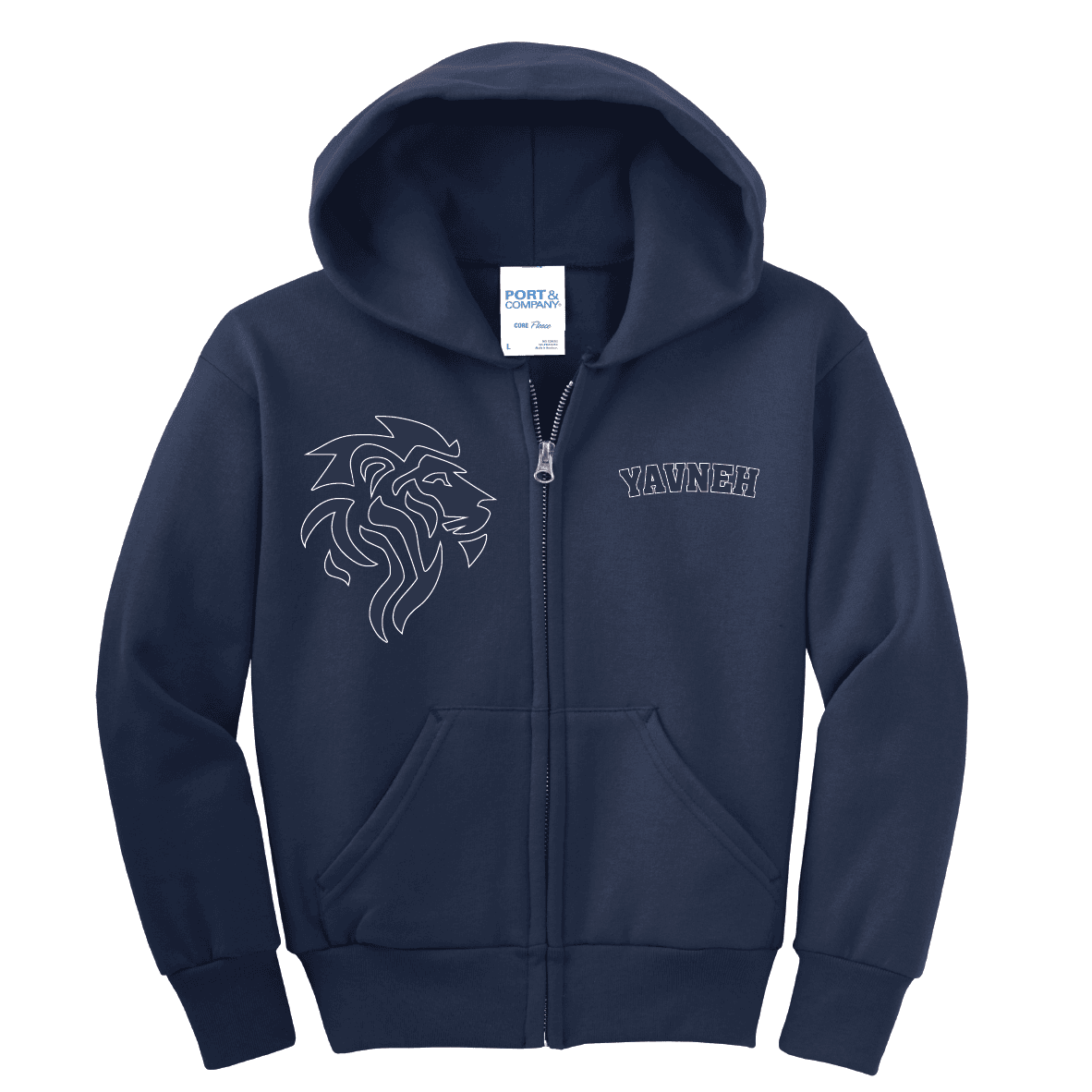 Lion Full-Zip Hooded Sweatshirt