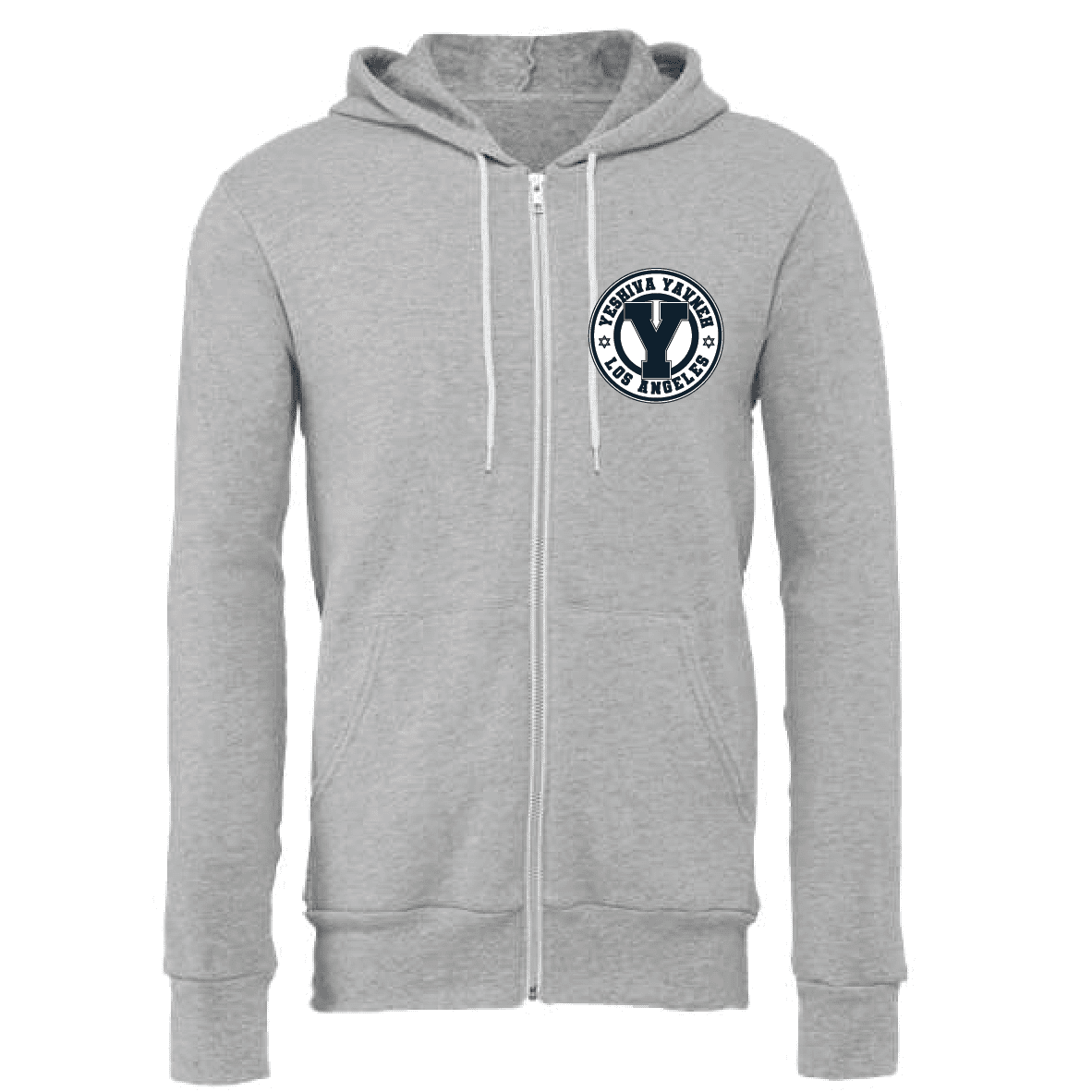 Yavneh Badge Zip Up hoodie