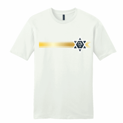 Yavneh Star Tee white