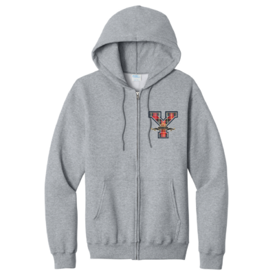 YAVNEH TARTAN PATTERN ZIP UP